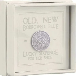 Lucky Sixpence For Her Shoe Small Box>East of India Sale