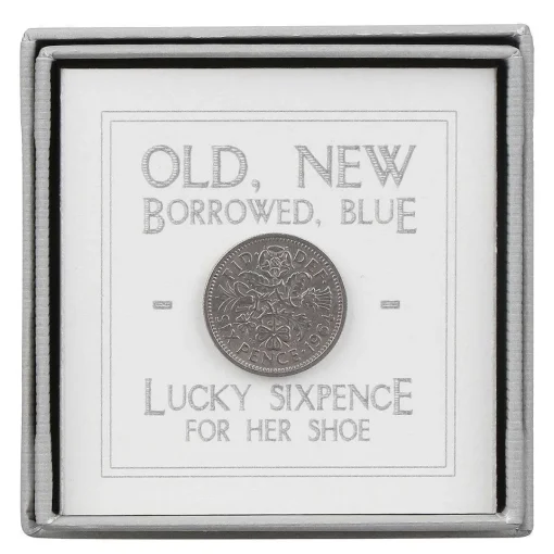 Lucky Sixpence For Her Shoe Small Box>East of India Sale