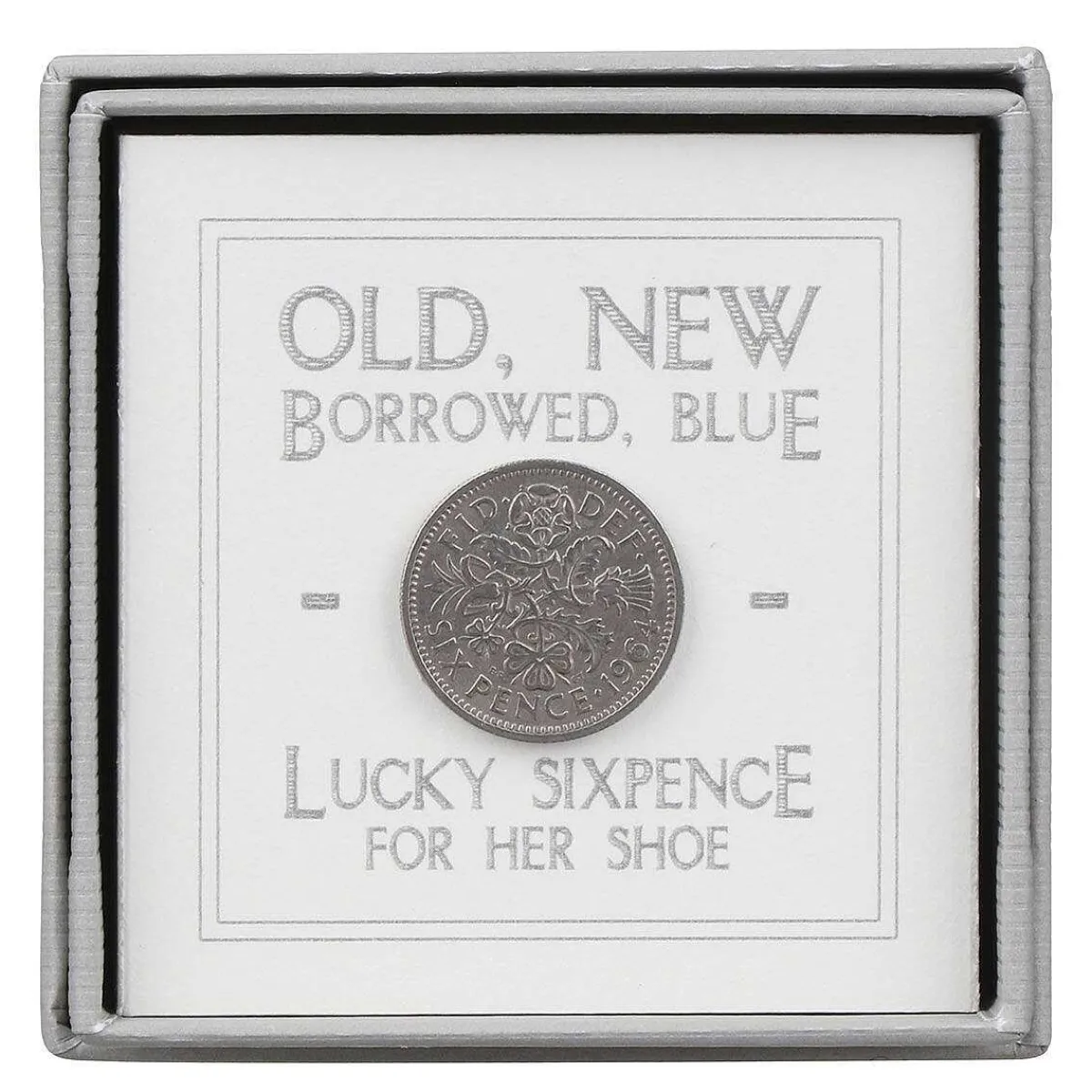 Lucky Sixpence For Her Shoe Small Box>East of India Sale
