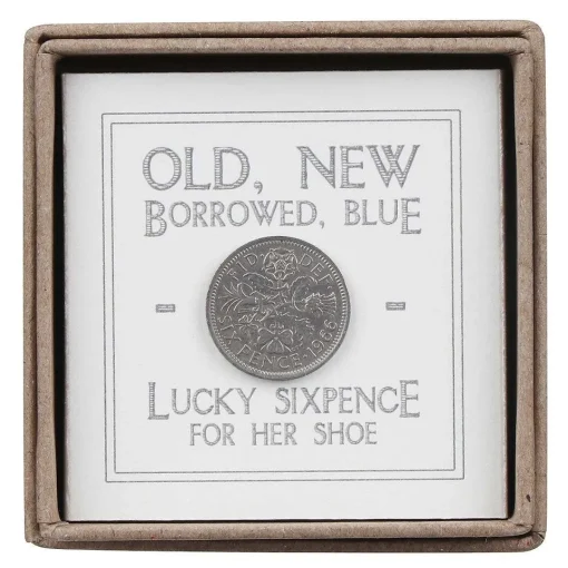 Lucky Sixpence For Her Shoe Small Box>East of India Sale