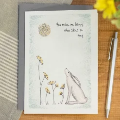 'Make Me Happy' Hare Card><noscript><img width=