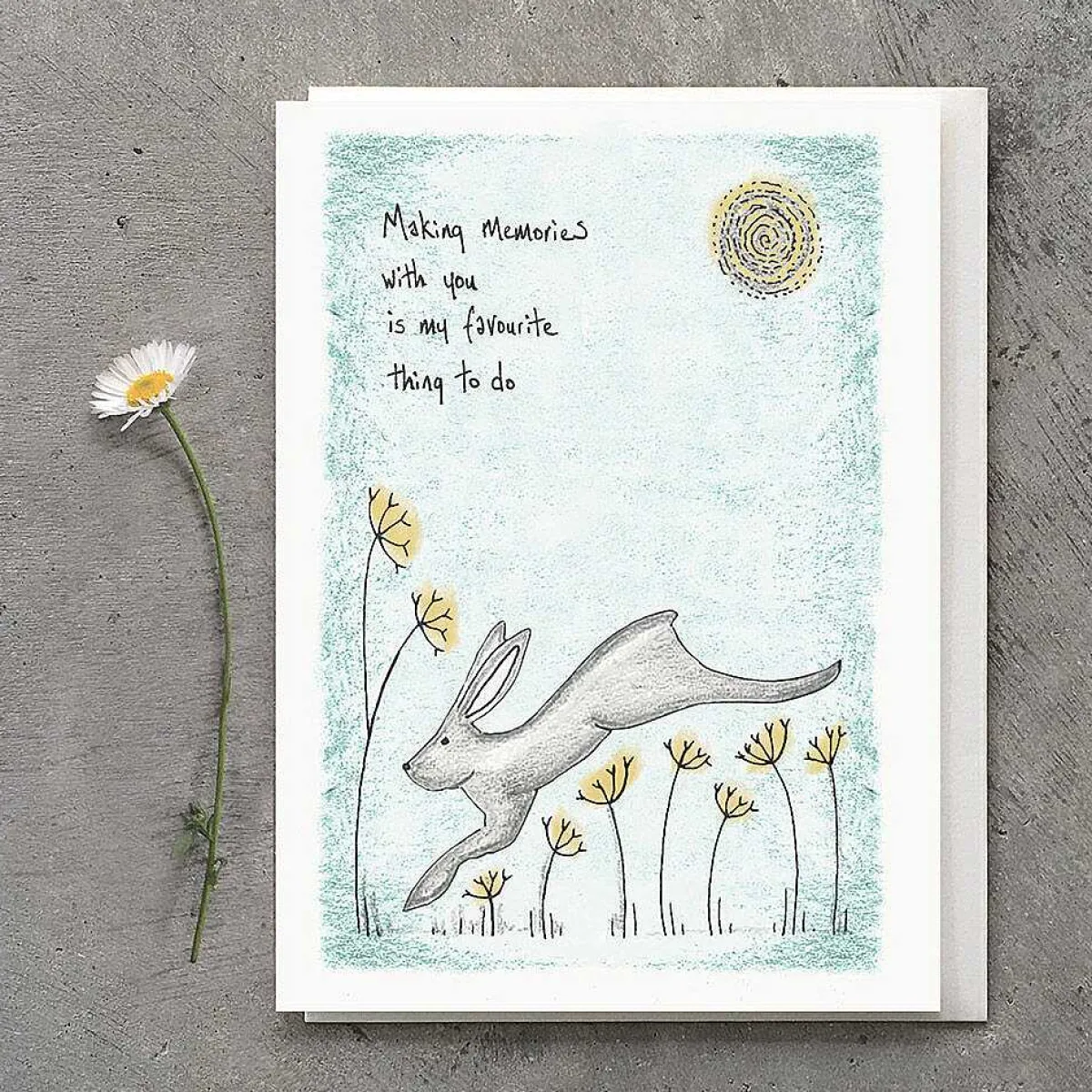 'Making Memories With You' Hare Card>East of India Fashion
