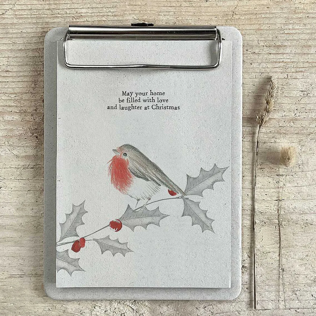 'May Your Home' Bird Clip Pad>East of India Shop