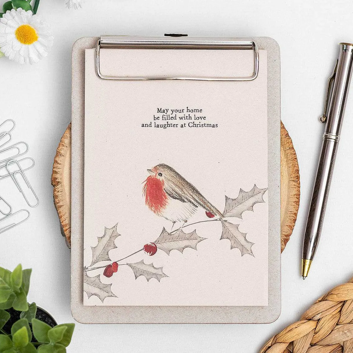 'May Your Home' Bird Clip Pad>East of India Shop