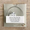 'May Your Home' Porcelain Hanging Scene>East of India Sale