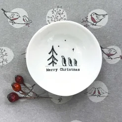 'Merry Christmas' Small Wobbly Bowl>East of India Fashion