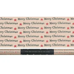 'Merry Christmas' Roll Of Kraft Paper>East of India Online
