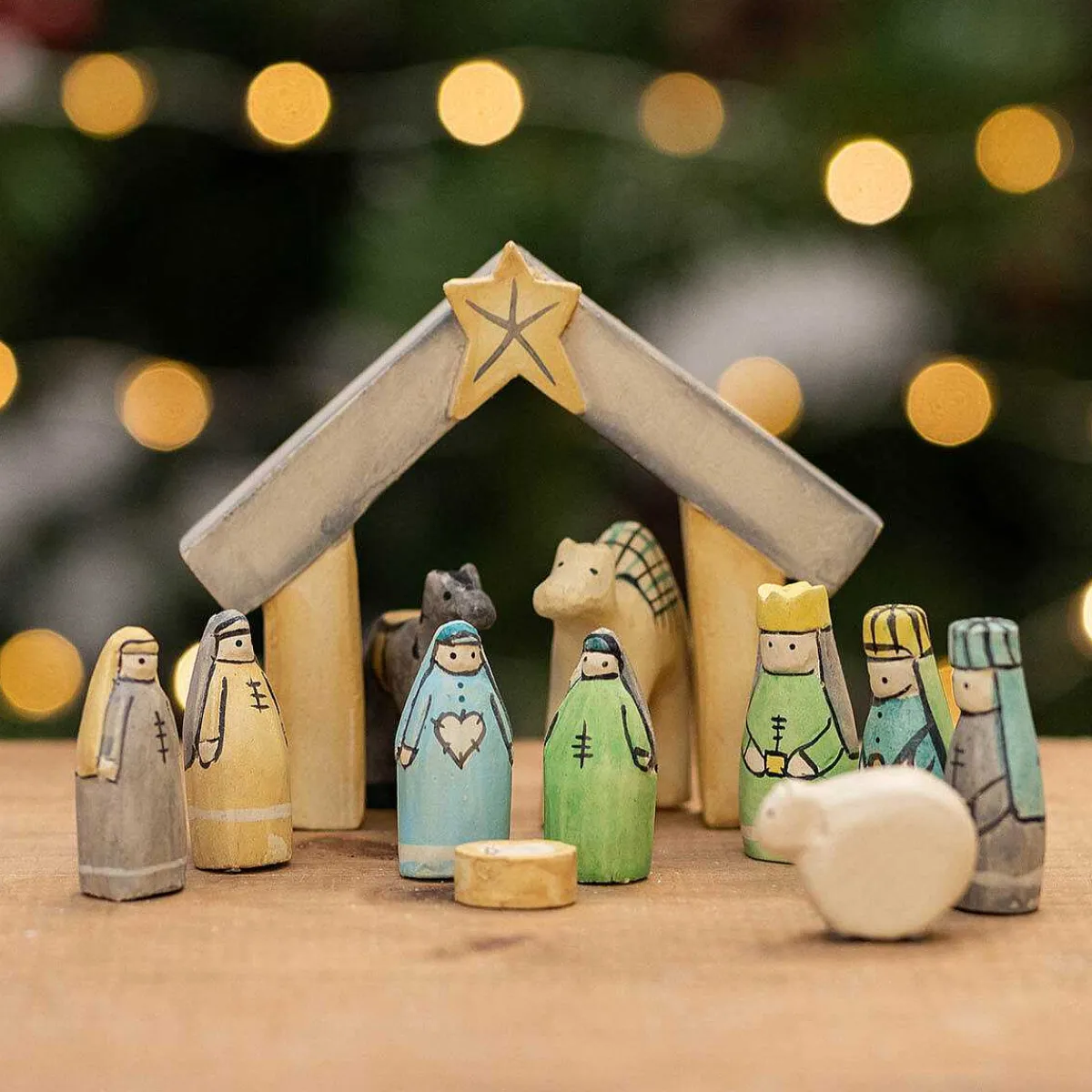Nativity Set In A Box>East of India New