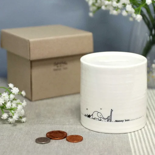 Nursery Animals Porcelain Money Box>East of India Store