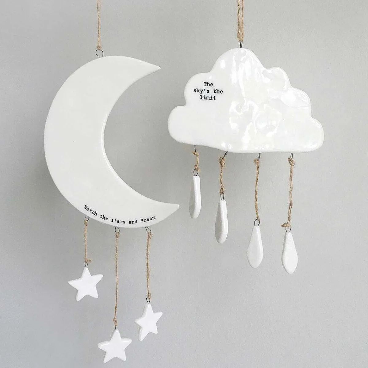 Porcelain Mobile Moon>East of India New