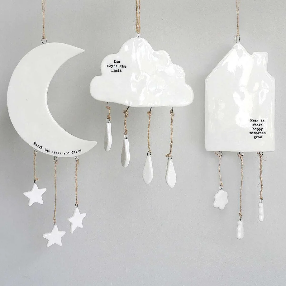 Porcelain Mobile Moon>East of India New