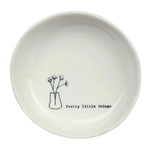 'Pretty Little Things' Wobbly Trinket Dish>East of India New