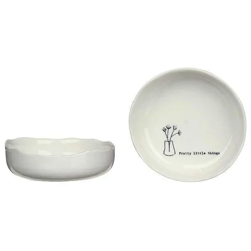 'Pretty Little Things' Wobbly Trinket Dish>East of India New