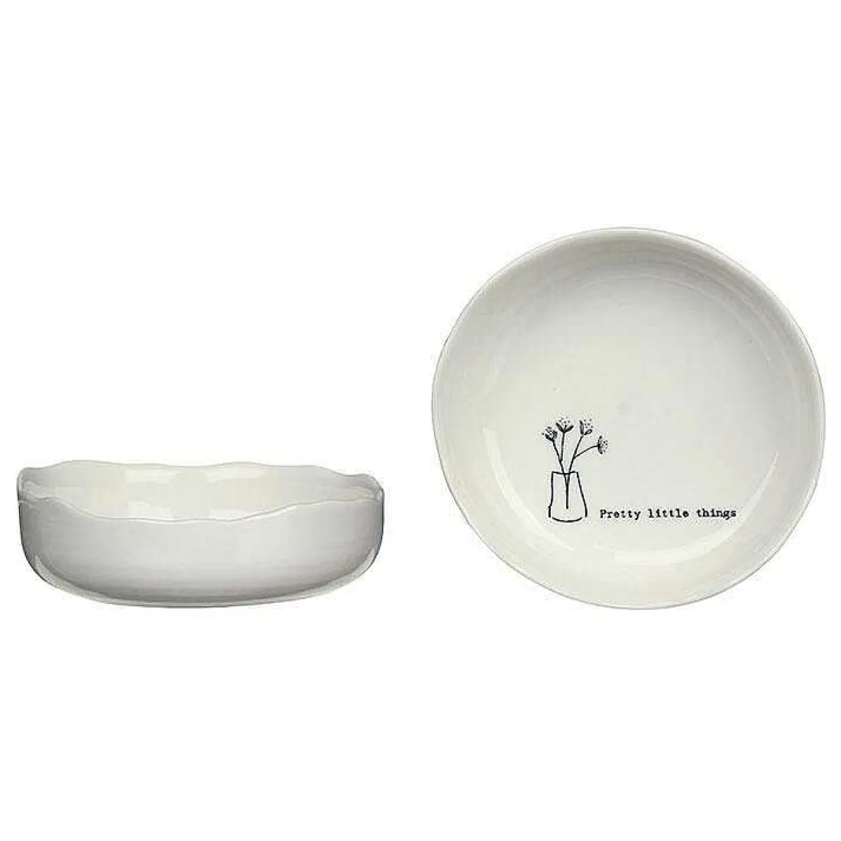 'Pretty Little Things' Wobbly Trinket Dish>East of India New
