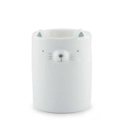Round Animal Cat Pot>East of India Cheap