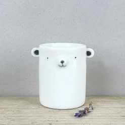 Round Animal Bear Plant Pot></noscript>East of India Fashion