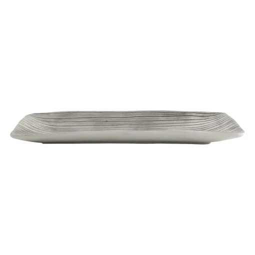 Scratched Lines Long Painted Trinket Dish>East of India Clearance