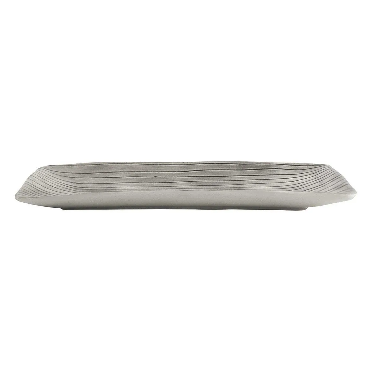 Scratched Lines Long Painted Trinket Dish>East of India Clearance