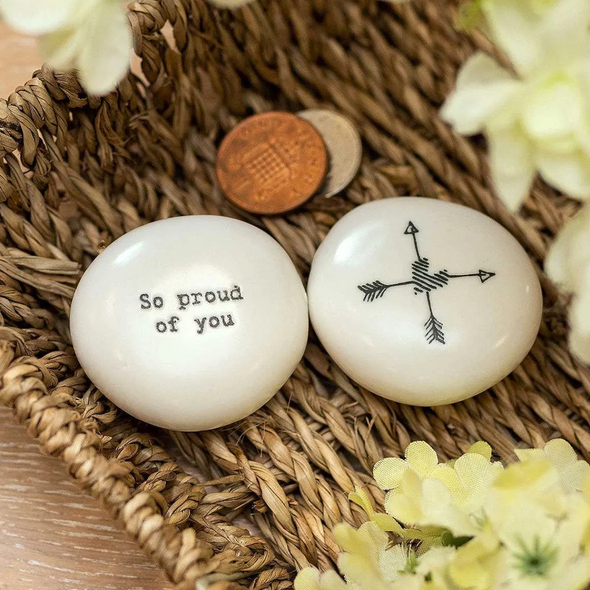 'so Proud' Sentimental Pebble>East of India Outlet