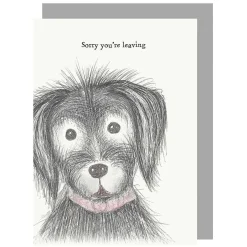 'sorry You Are Leaving' Dog Extra Large Greetings Card>East of India Discount