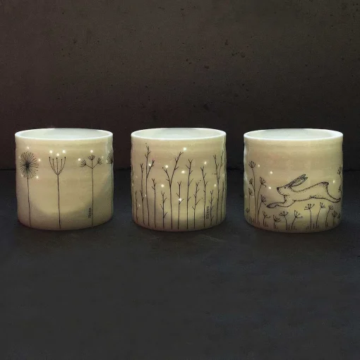 'sprig' Tea Light Holder>East of India New