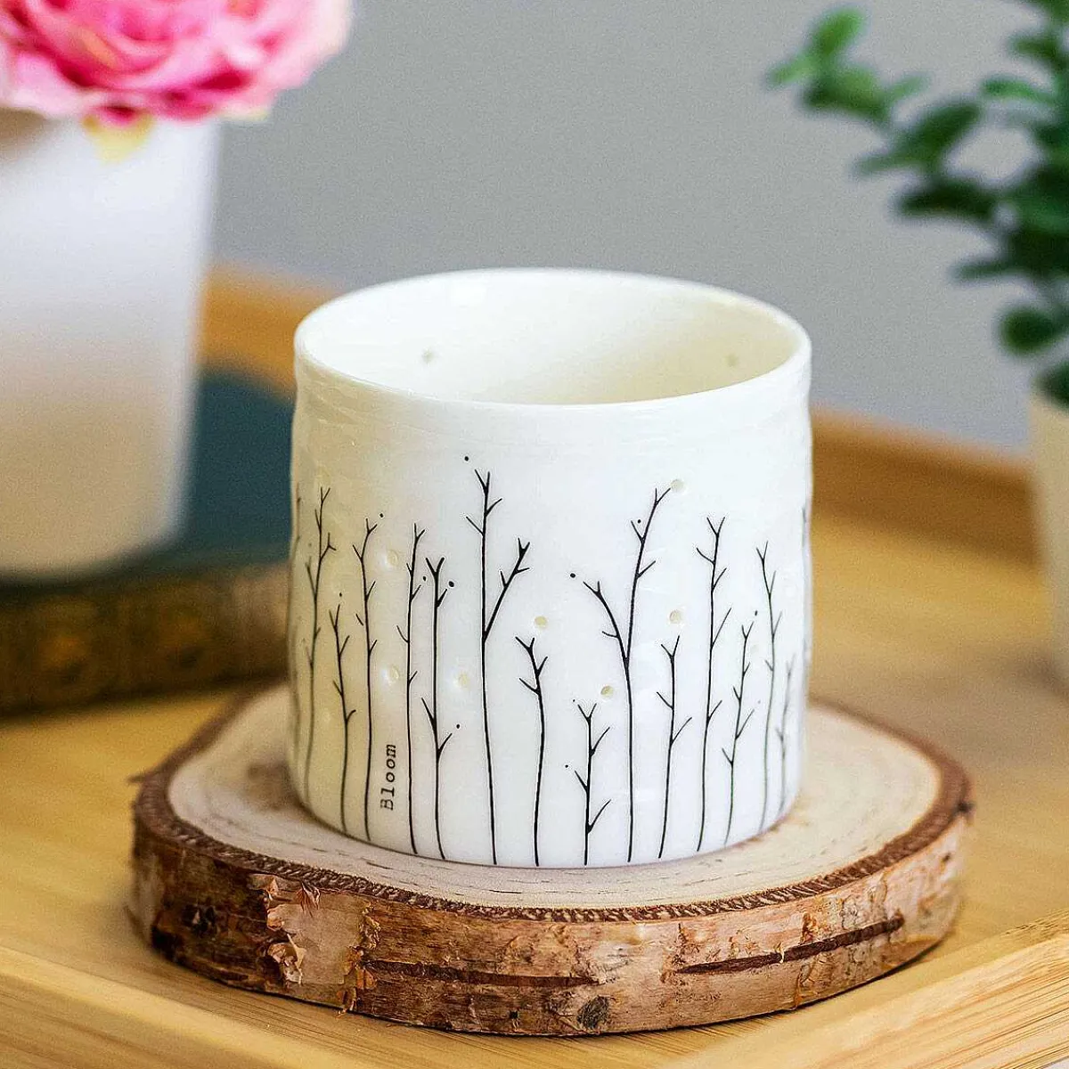 'sprig' Tea Light Holder>East of India New