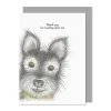 'Thank You For Looking After Me' Dog Card>East of India Cheap