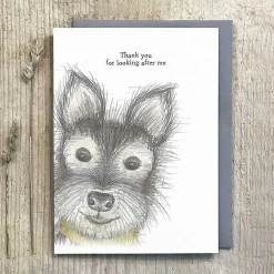 'Thank You For Looking After Me' Dog Card><noscript><img width=