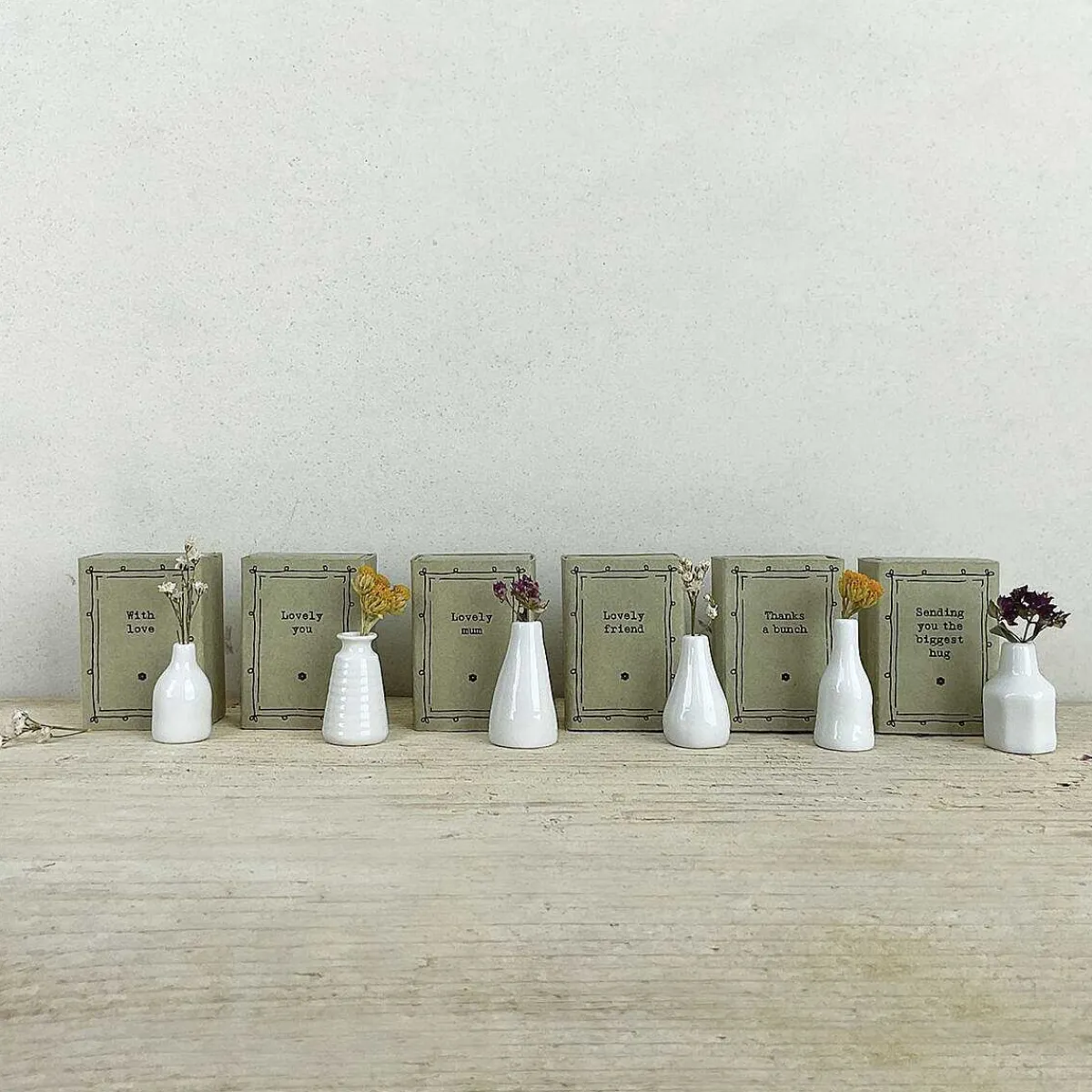 'Thanks A Bunch' Matchbox Vase>East of India Flash Sale