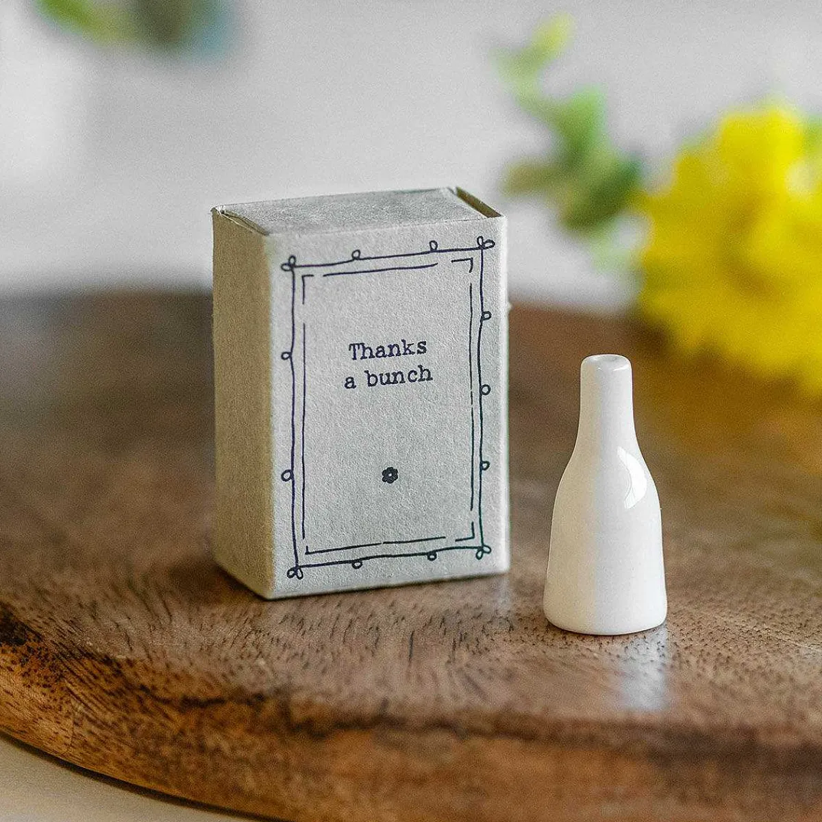 'Thanks A Bunch' Matchbox Vase>East of India Flash Sale