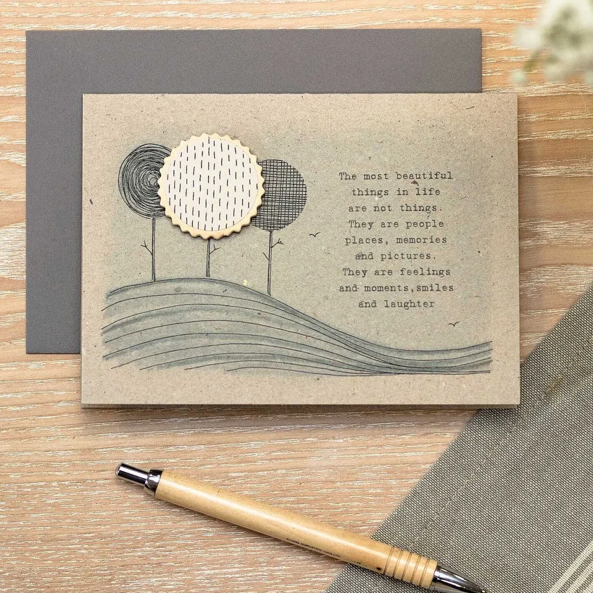 'The Most Beautiful Things' Card>East of India Best