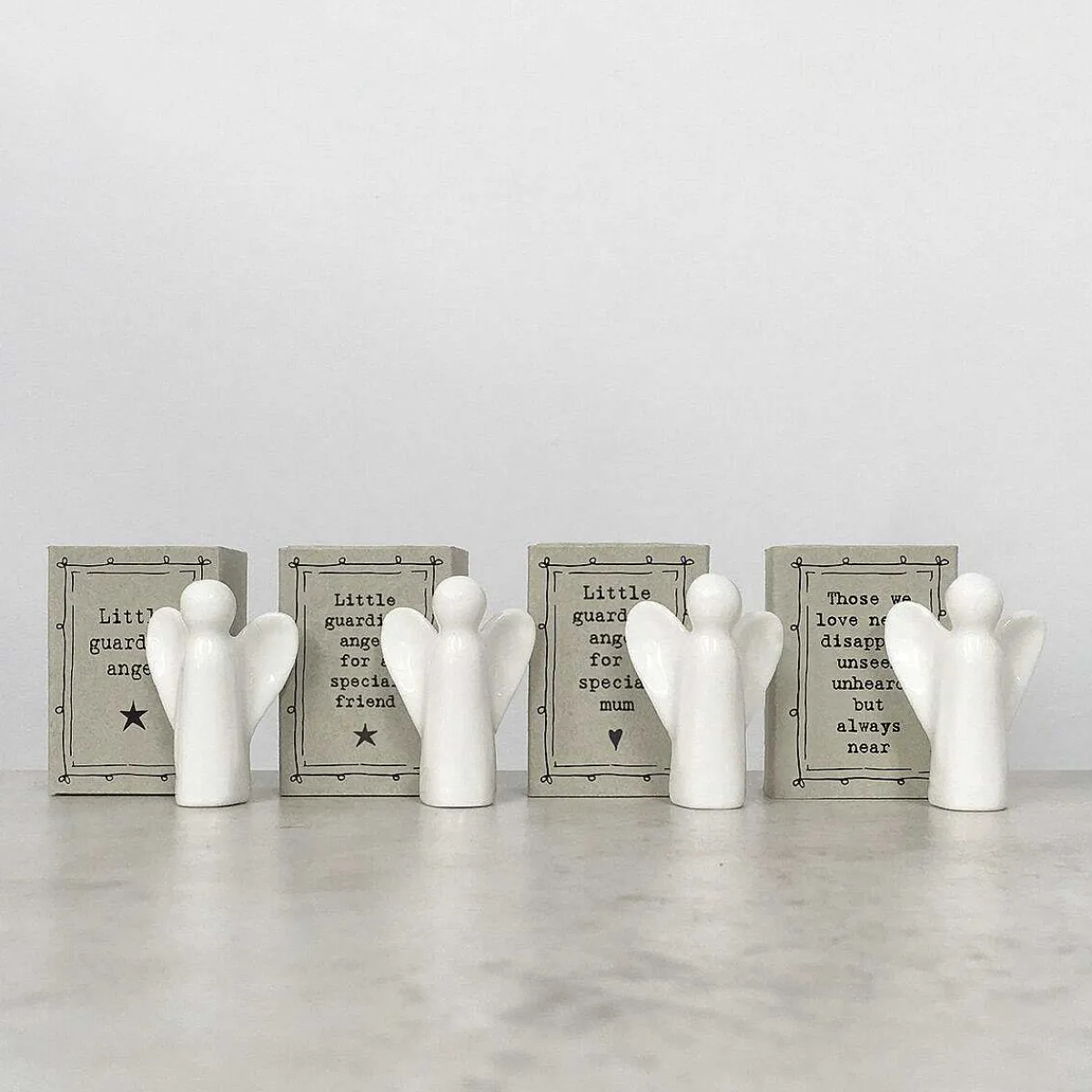 'Those We Love Never Disappear' Matchbox Angel>East of India Outlet