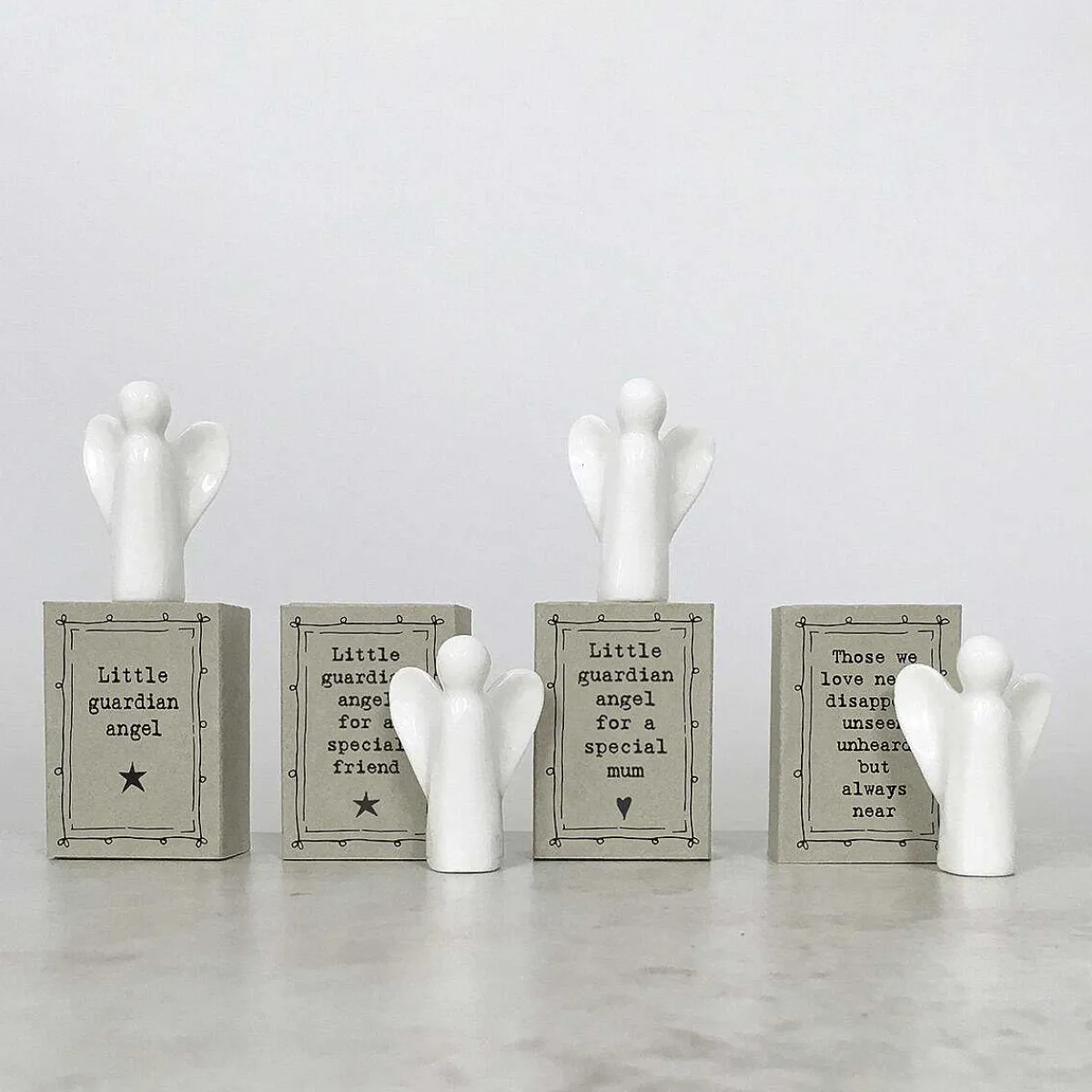 'Those We Love Never Disappear' Matchbox Angel>East of India Outlet