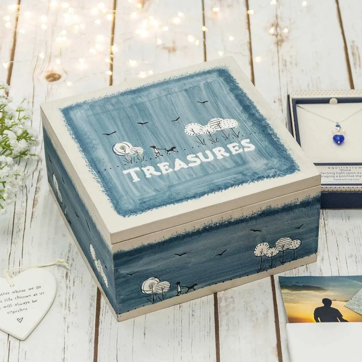 'Treasures' Keepsake Box>East of India Flash Sale