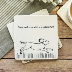 'Wagging Tail' Square Coaster>East of India Best