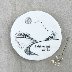 'Wish You Lived Next Door' Countryside Coaster><noscript><img width=