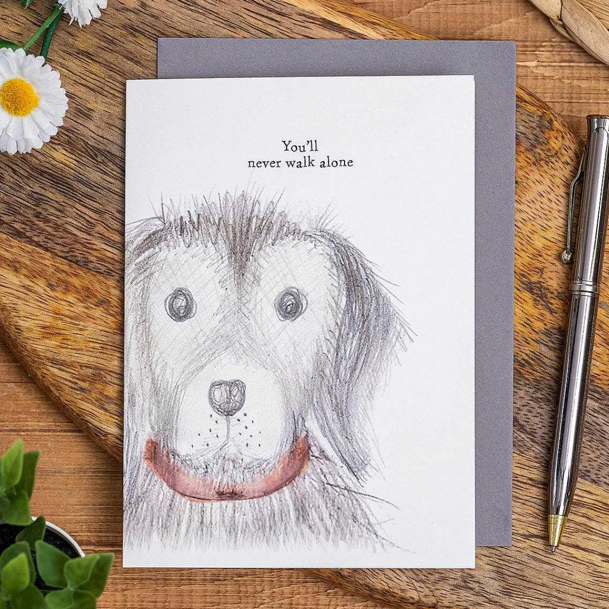 'You'Ll Never Walk Alone' Dog Card>East of India Flash Sale