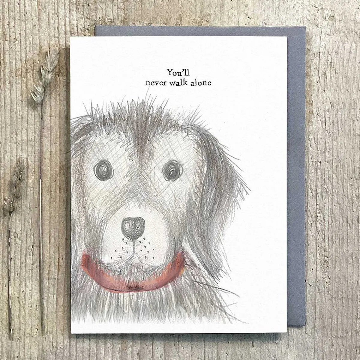 'You'Ll Never Walk Alone' Dog Card>East of India Flash Sale