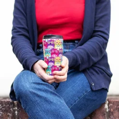 Cats With Glasses Stainless Steel Travel Coffee Cup><noscript><img width=