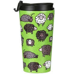 Green Sheep Stainless Steel Travel Coffee Cup>Eco Chic Best