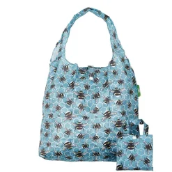 Grey Bee Recycled Foldaway Shopper Bag>Eco Chic Discount
