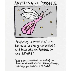 Anything Is Possible Greetings Card>Edward Monkton Best Sale