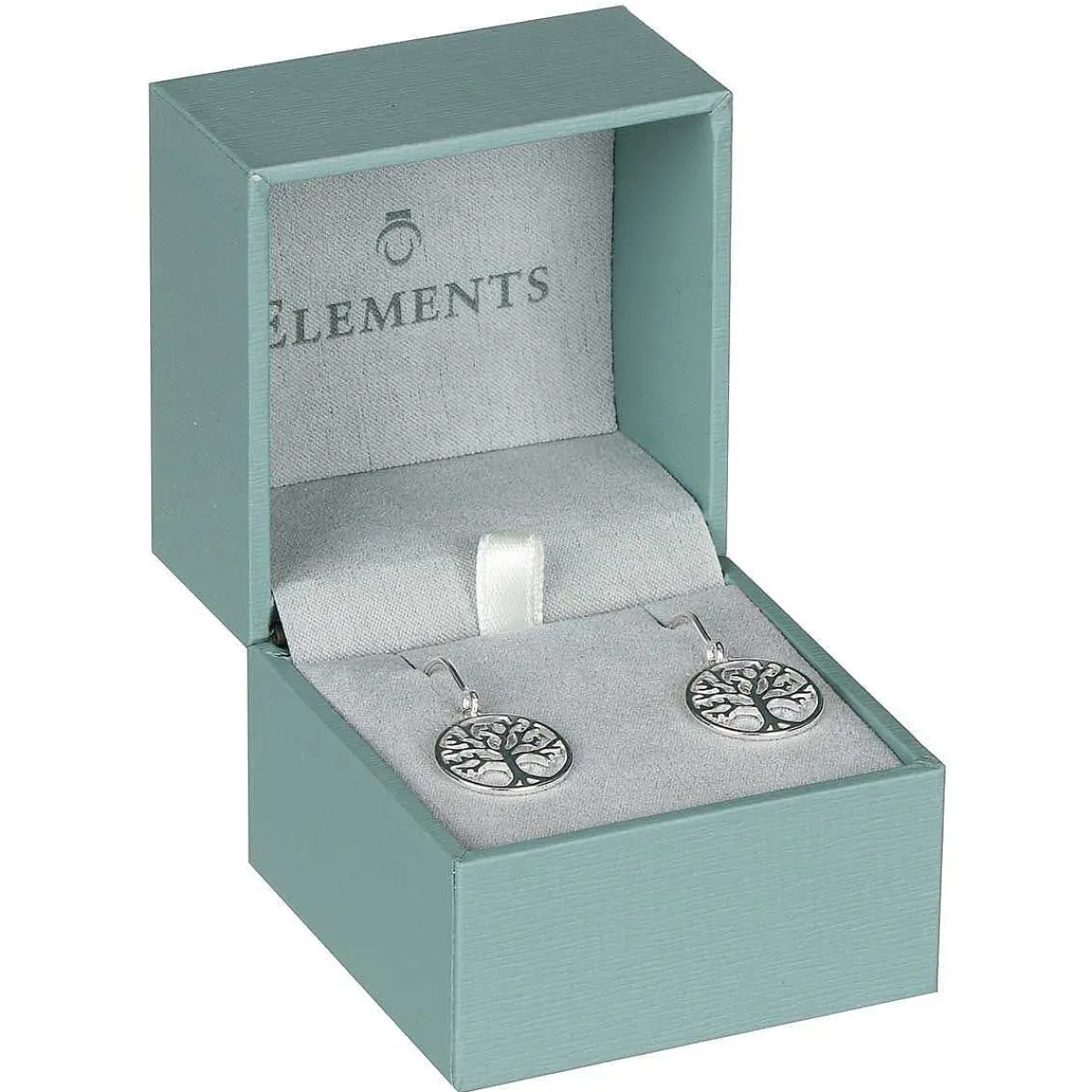 Tree Of Life Boxed Silver Earrings>Elements Cheap