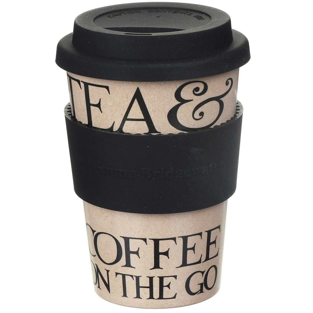 Black Toast Rice Husk Travel Cup>Emma Bridgewater Best