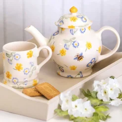 Buttercup & Daisies 3 Mug Teapot><noscript><img width=