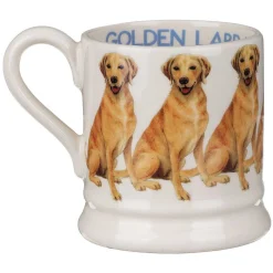 Dogs Golden Labrador Half Pint Mug>Emma Bridgewater Shop