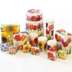 Flowers Dahlia Small Square Pocket Tin><noscript><img width=
