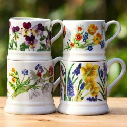 Flowers Heartsease Pansies Small Mug><noscript><img width=