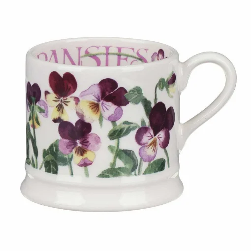 Flowers Heartsease Pansies Small Mug>Emma Bridgewater Cheap