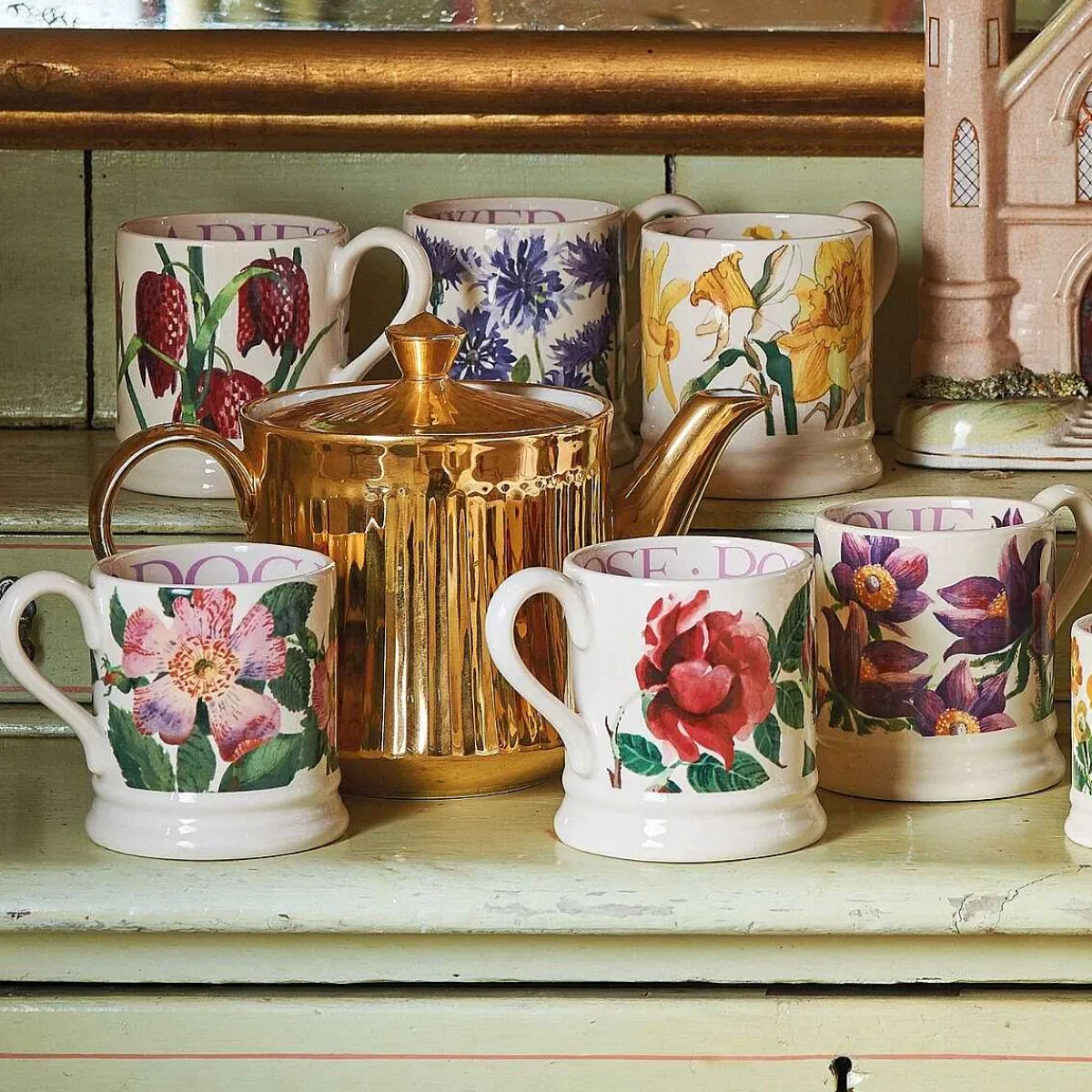Flowers Cornflower Half Pint Mug>Emma Bridgewater Discount